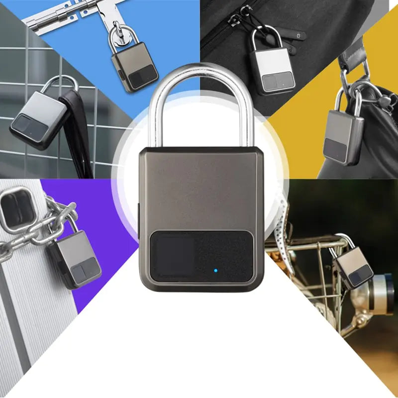 Home1992โข Fingerprint Padlock