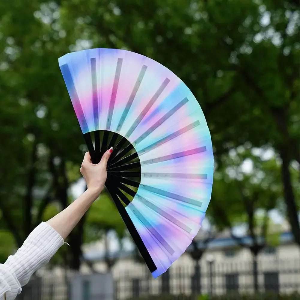 Home1992™ UV Fluorescent Folding Fan