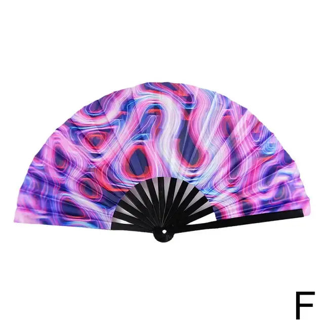 Home1992™ UV Fluorescent Folding Fan