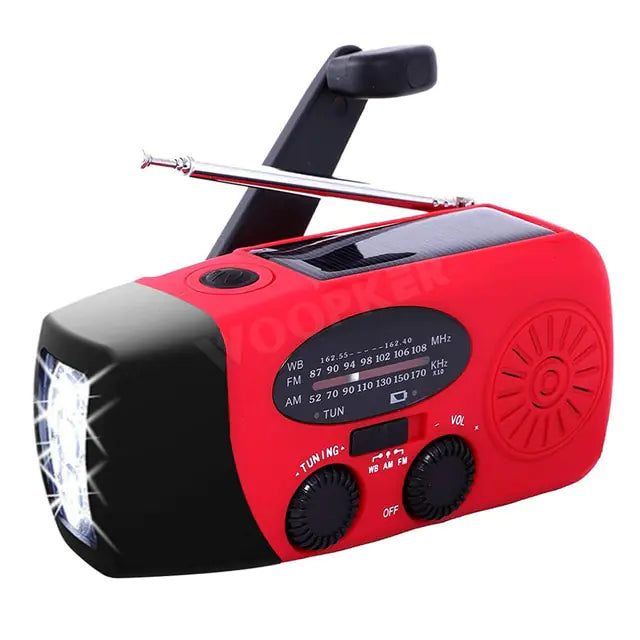 Home1992™ Upgrade Multifunction Emergency Radio Flashlight