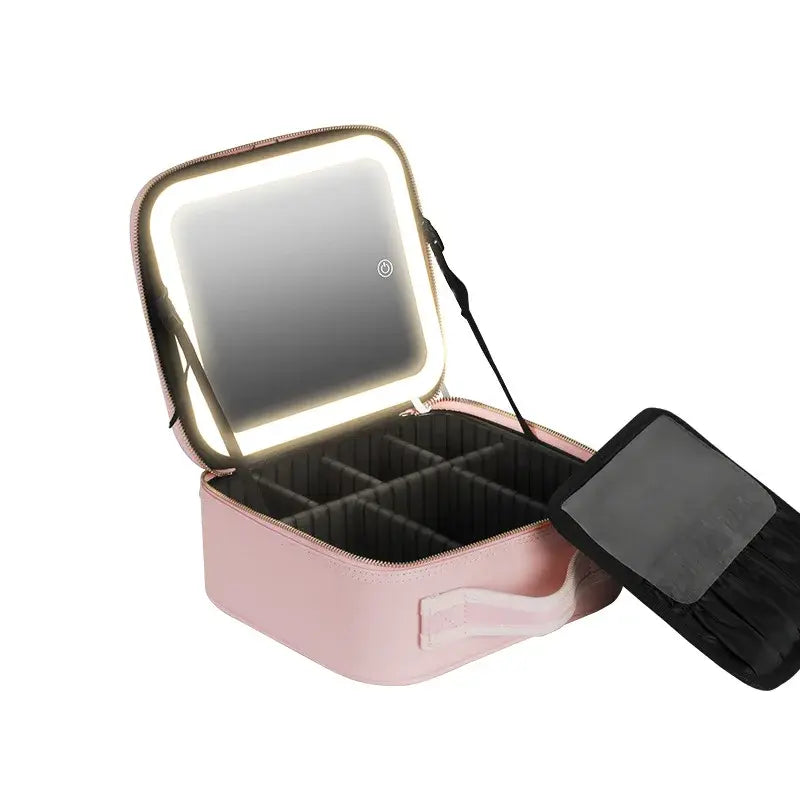 Home1992™ Smart LED Cosmetic Case with Mirror
