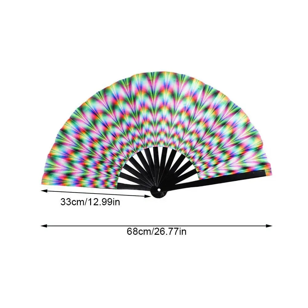 Home1992™ UV Fluorescent Folding Fan
