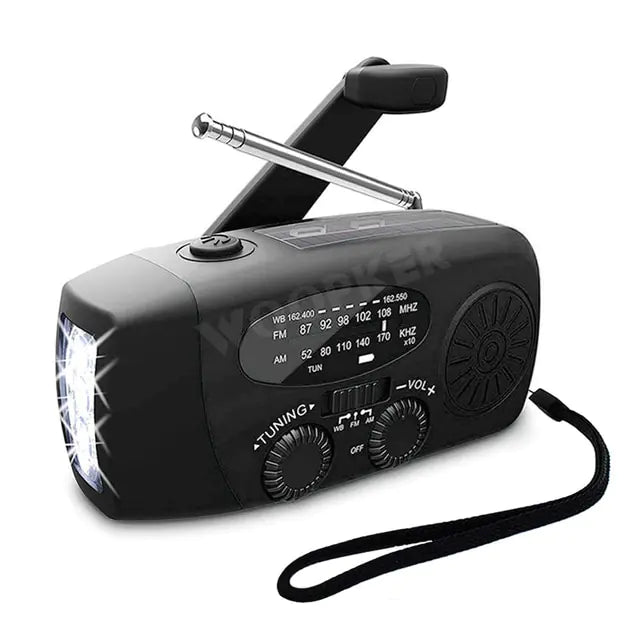Home1992™ Upgrade Multifunction Emergency Radio Flashlight