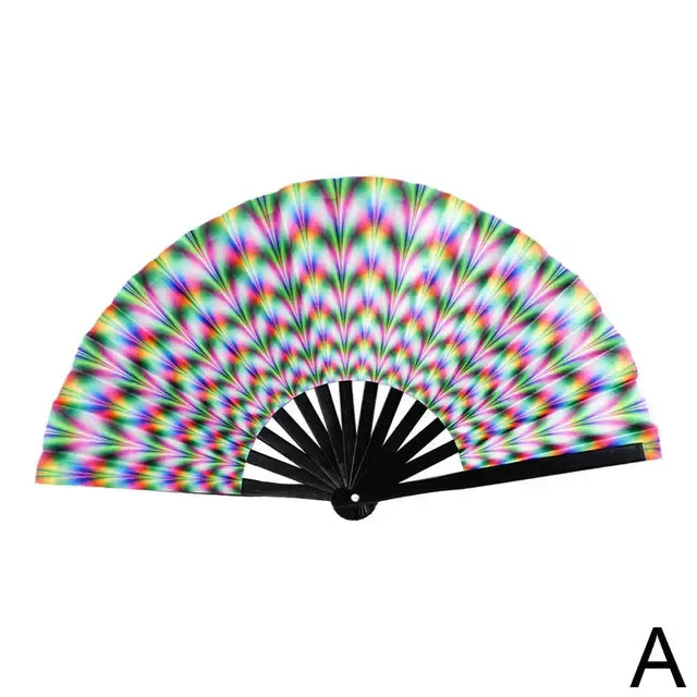 Home1992™ UV Fluorescent Folding Fan