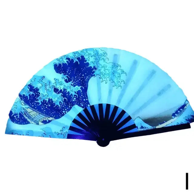 Home1992™ UV Fluorescent Folding Fan