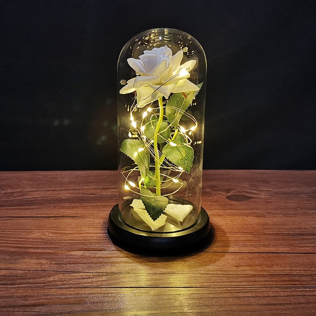 Home1992™ LED Enchanted Galaxy Rose