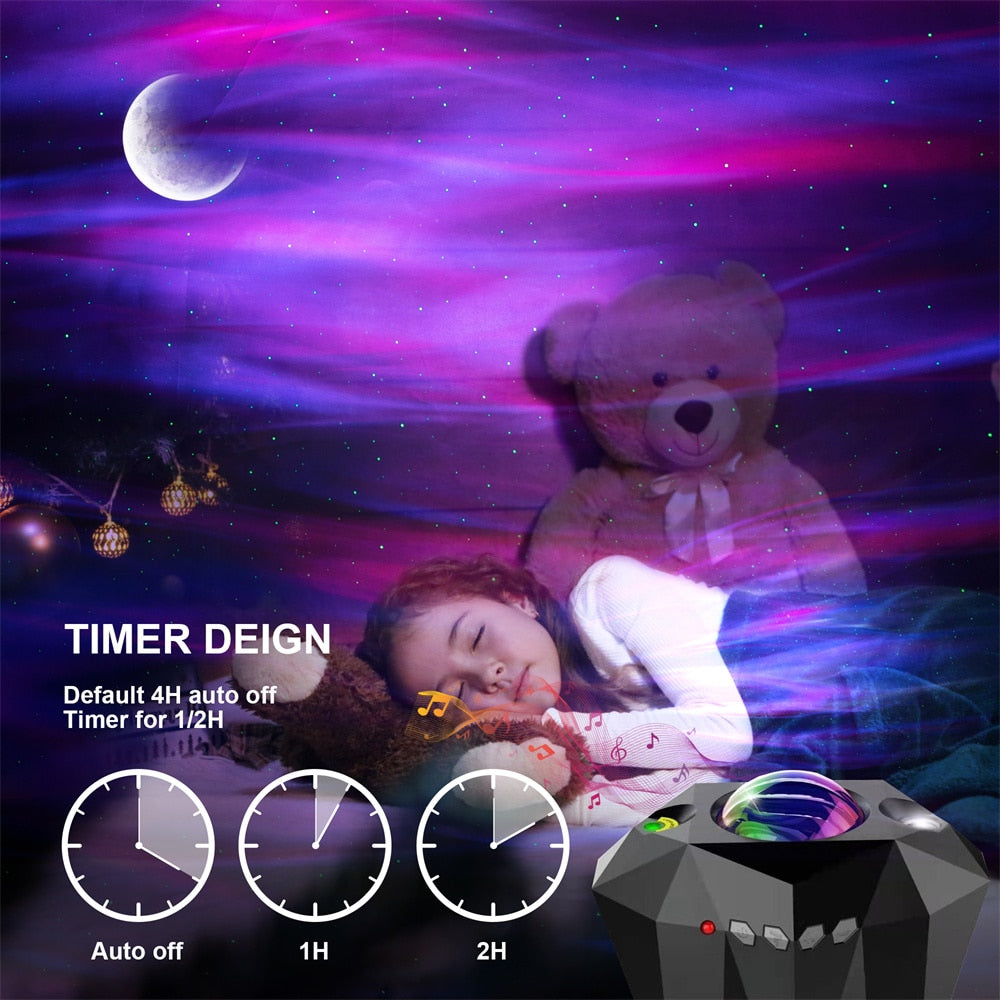 Home1992™ Northern Lights Star Projector