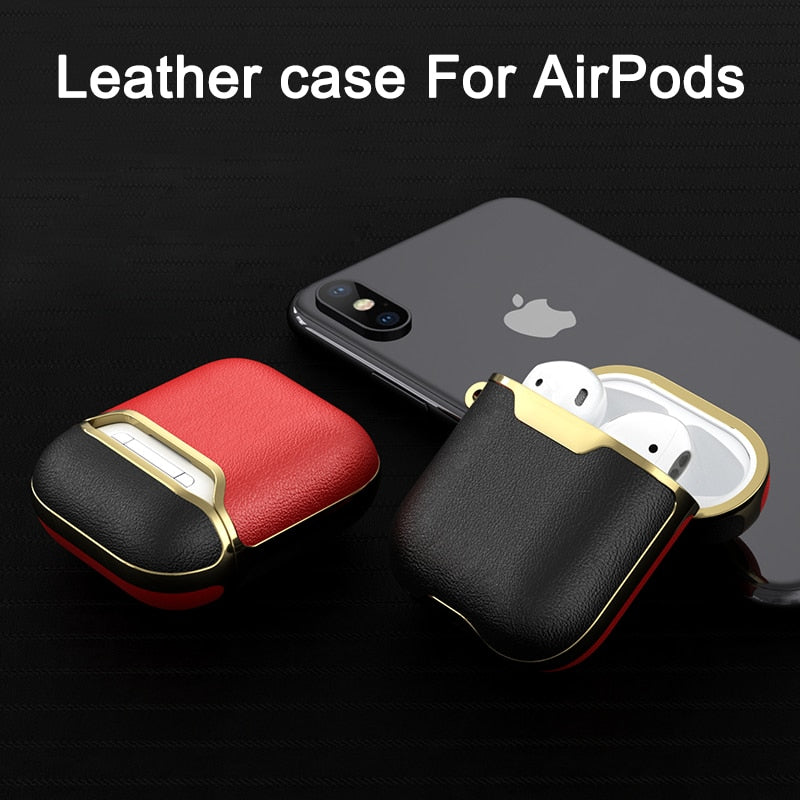 Home1992™ Leather Case For Airpods