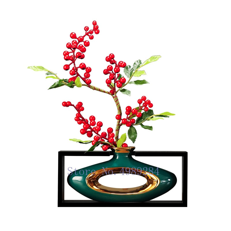 Home1992โข Ceramic Oval Vase