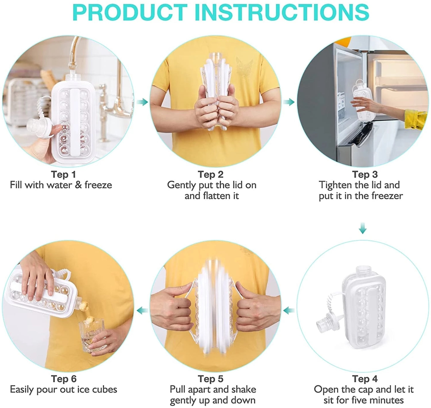 Home1992™ Multi-functio Ice Cube Maker