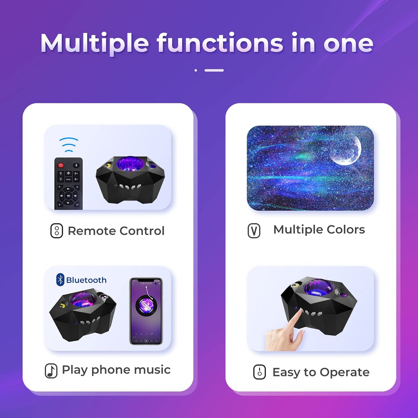 Home1992™ Northern Lights Star Projector