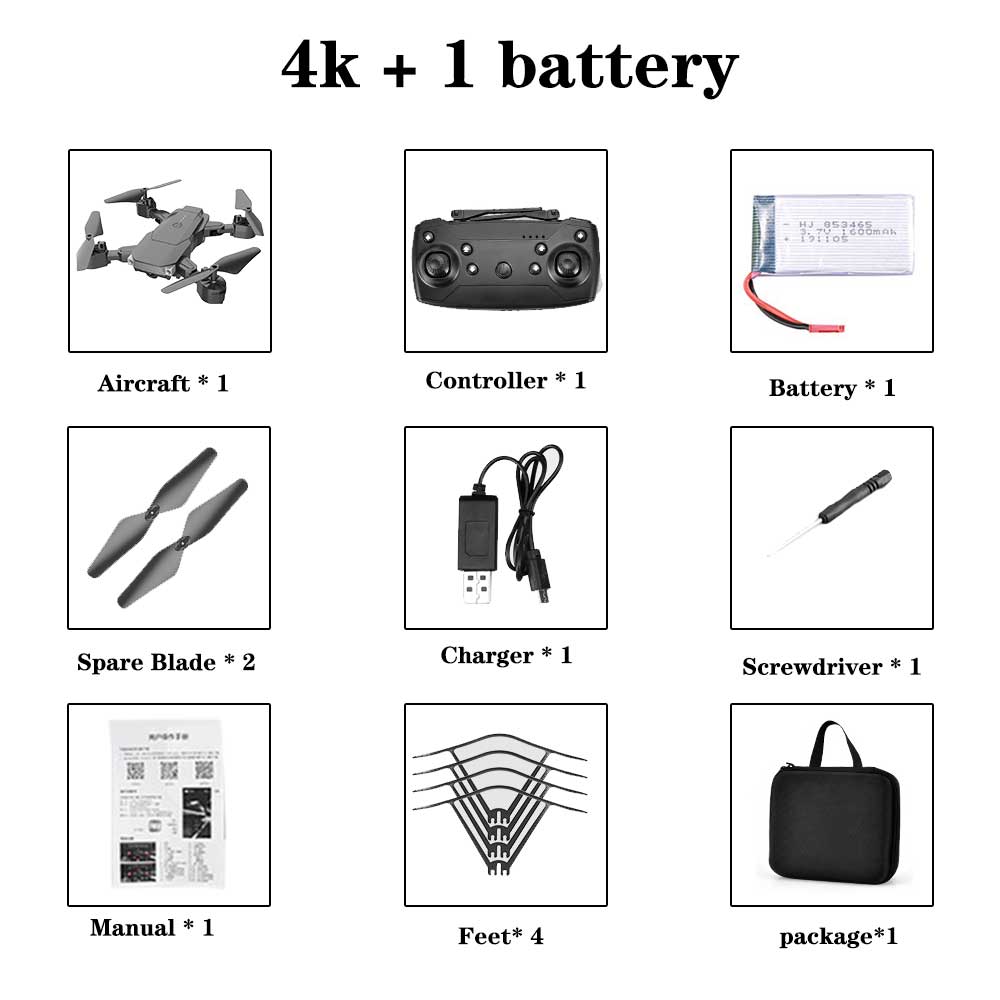 Home1992™ Drone Dual Camera Quadcopter