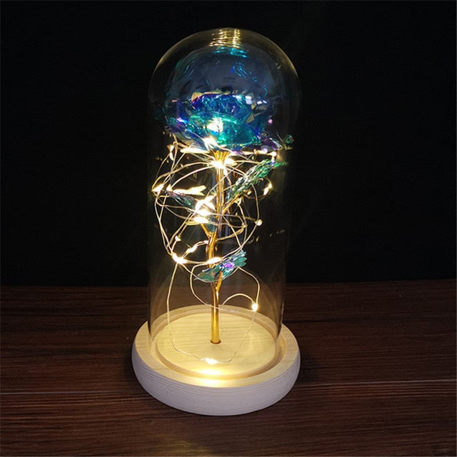 Home1992™ LED Enchanted Galaxy Rose