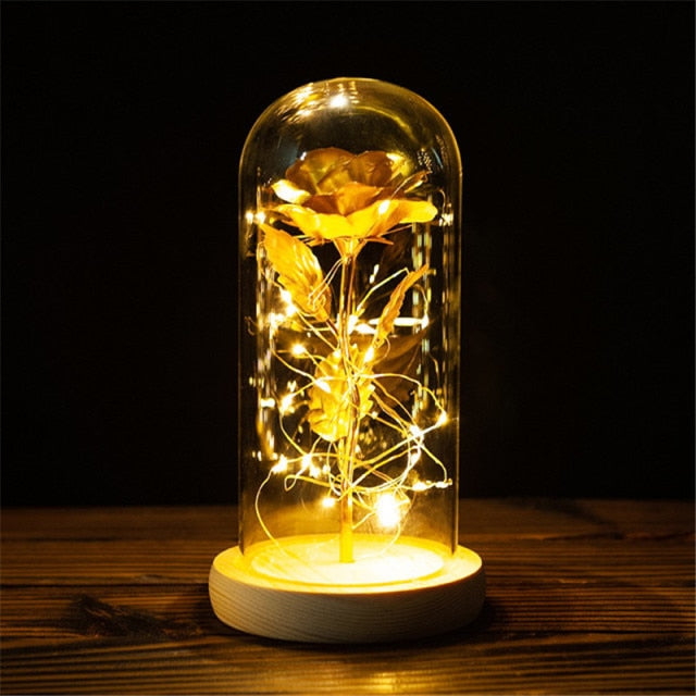 Home1992™ LED Enchanted Galaxy Rose