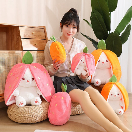 Home1992™ Fruit Bunny Plush Doll