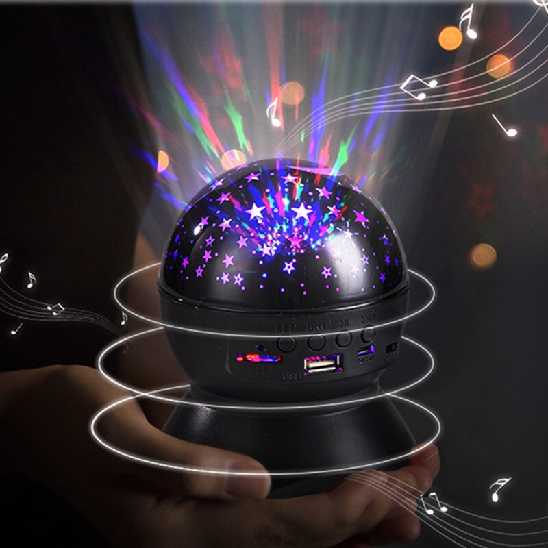 Home1992™ LED Laser Starry Sky Projector Lamp Speaker