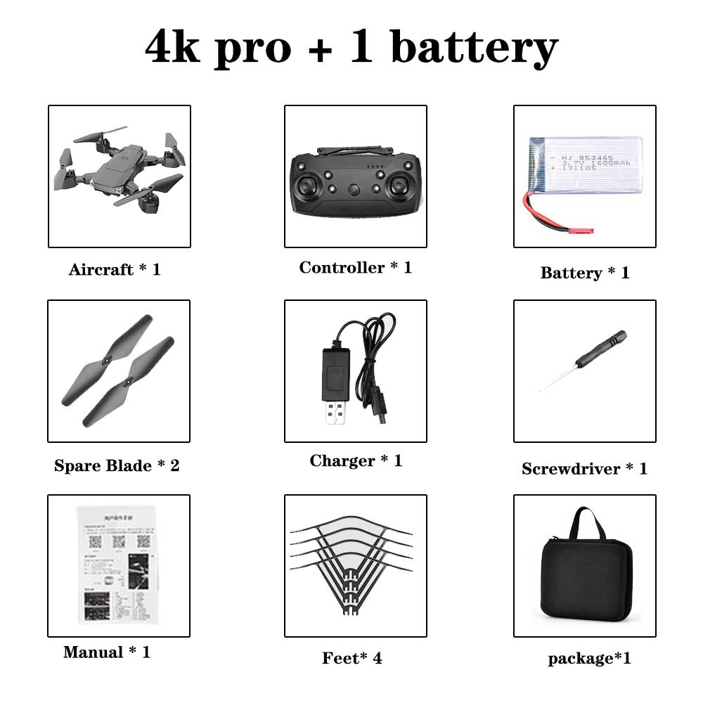 Home1992™ Drone Dual Camera Quadcopter