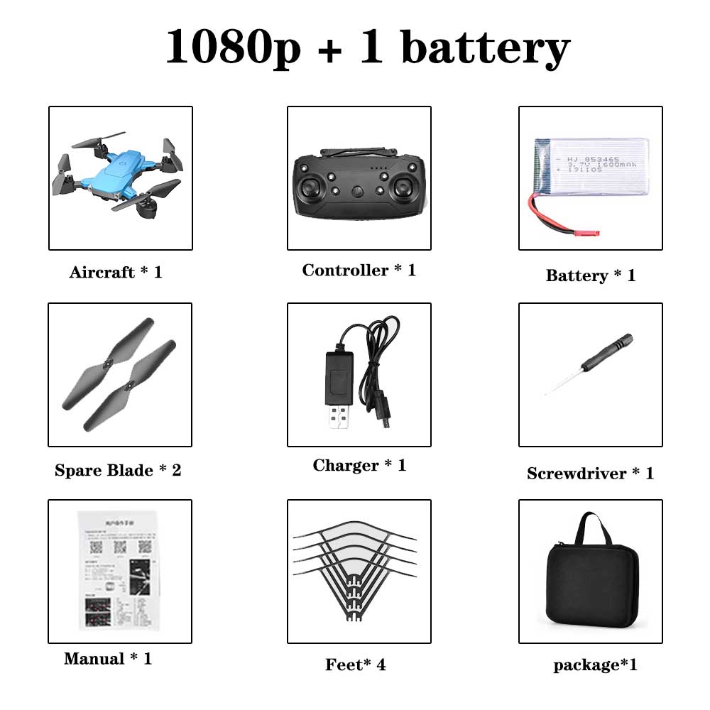 Home1992™ Drone Dual Camera Quadcopter