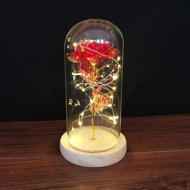 Home1992™ LED Enchanted Galaxy Rose