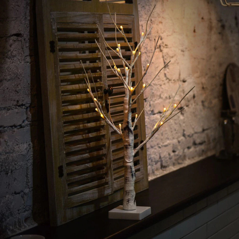 Home1992โข Silver Birch Tree LED Lamp