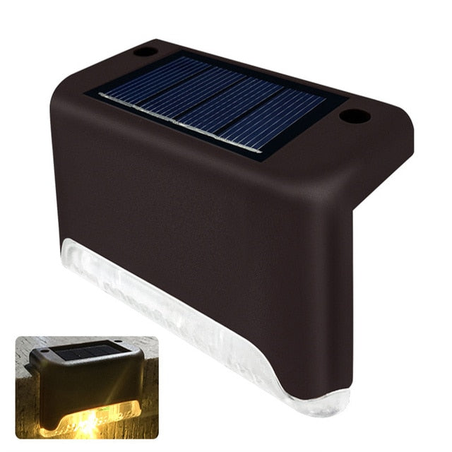 Home1992™ Waterproof Solar Deck  Step Lights