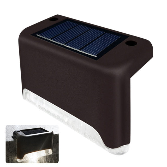 Home1992™ Waterproof Solar Deck  Step Lights