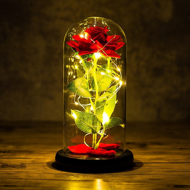 Home1992™ LED Enchanted Galaxy Rose