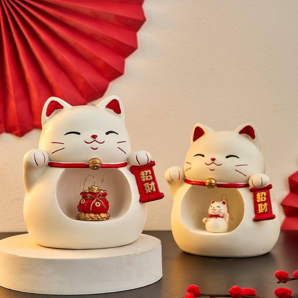 Home1992™ Good Fortune Lucky Cat Figure