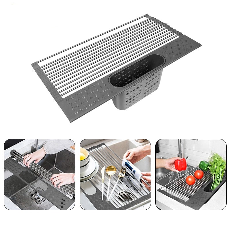 Home1992™ Dry Roller Sink Rack