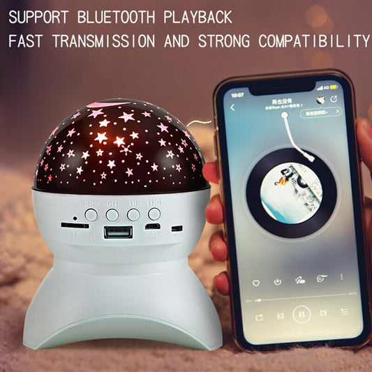 Home1992™ LED Laser Starry Sky Projector Lamp Speaker