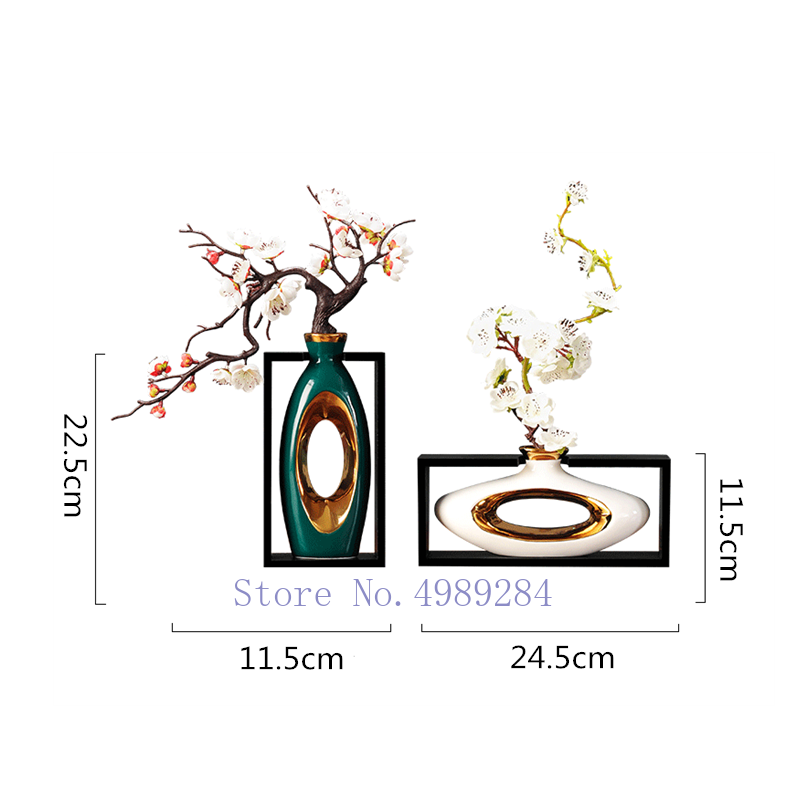Home1992โข Ceramic Oval Vase