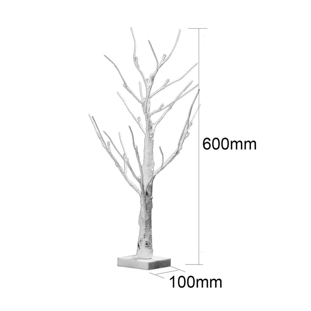 Home1992โข Silver Birch Tree LED Lamp