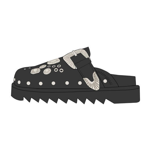 Home1992™ Studded Mule Clogs