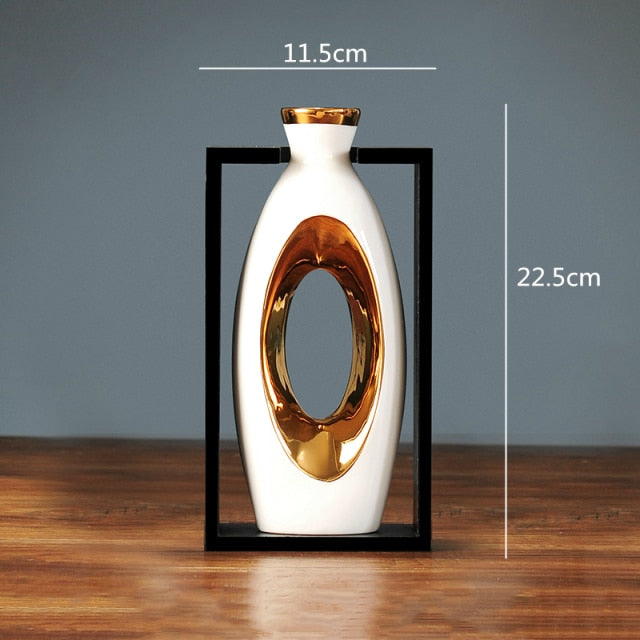 Home1992™ Ceramic Oval Vase