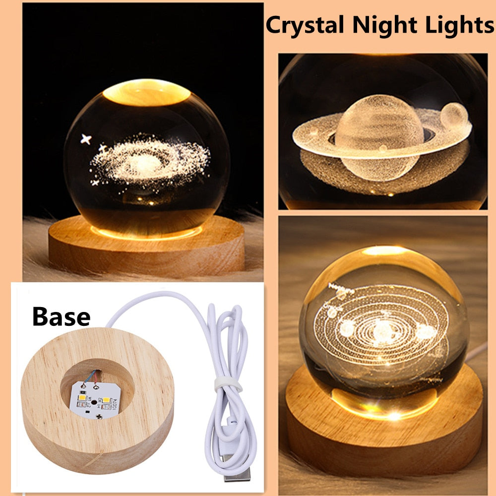 Home1992™ 3D Laser Engraved Balls Lamp