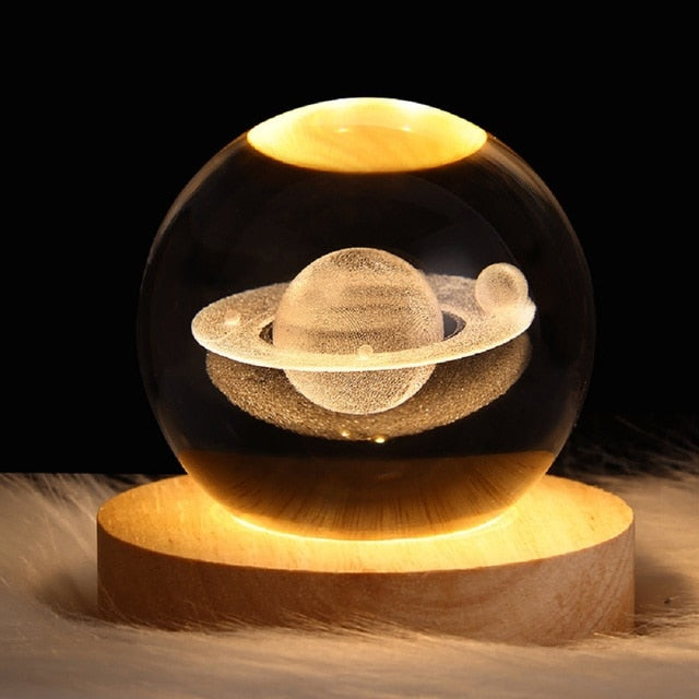 Home1992™ 3D Laser Engraved Balls Lamp