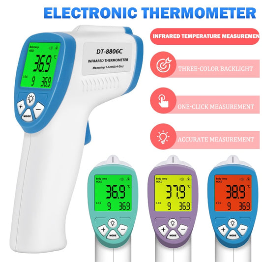 Home1992™ LCD Digital Infrared Forehead Thermometer