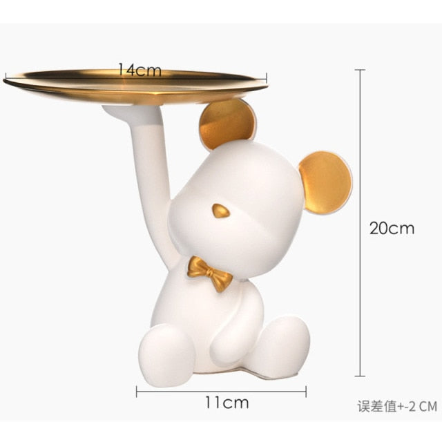 Home1992™ Stylish Bear Tray
