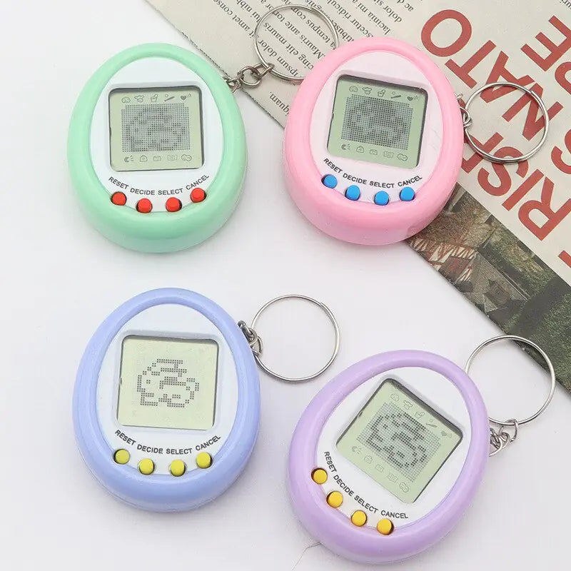 Home1992™ Nostalgic 90s Cyber Pet Keyring