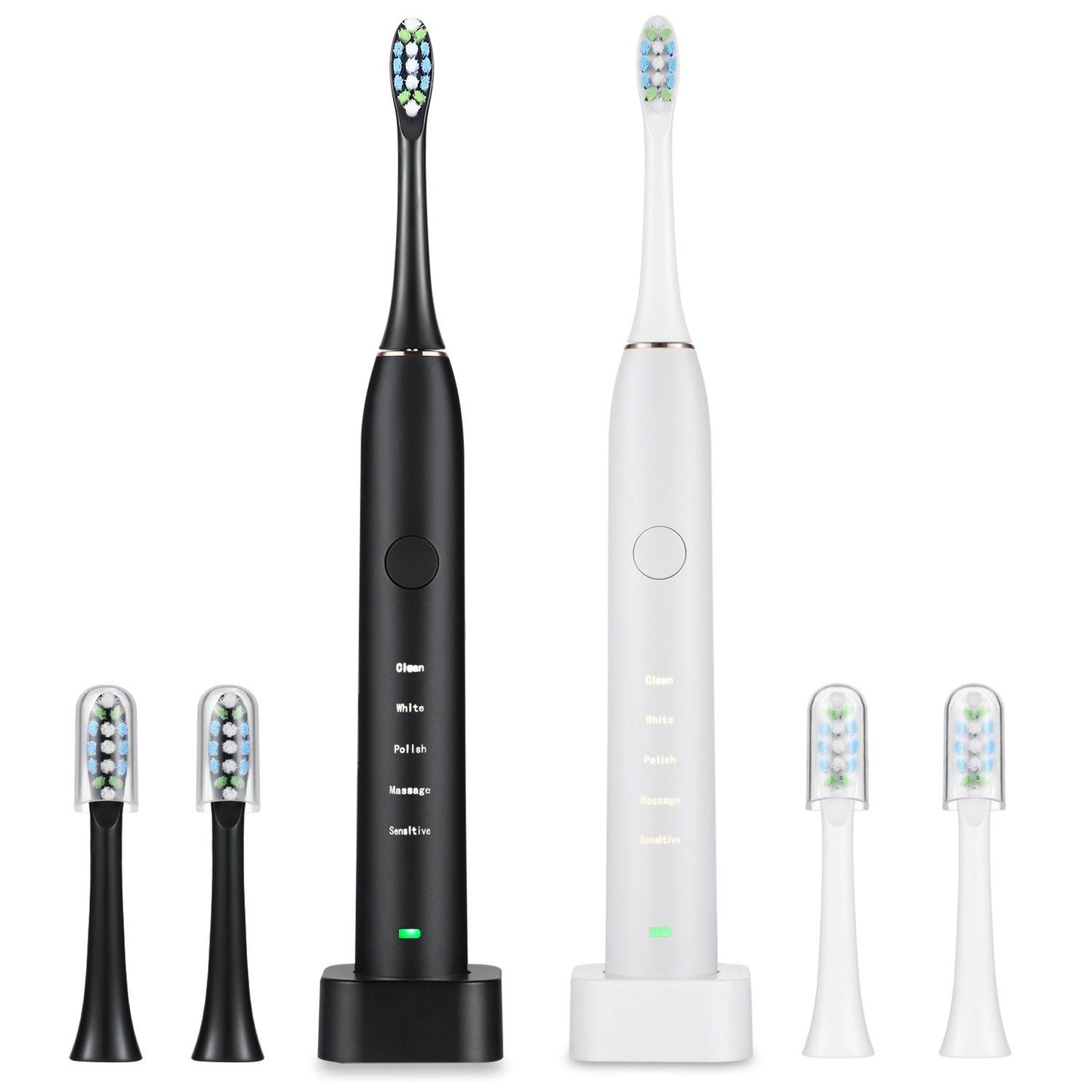 Home1992™ Electric Toothbrush IPX7 Replacement Heads Set