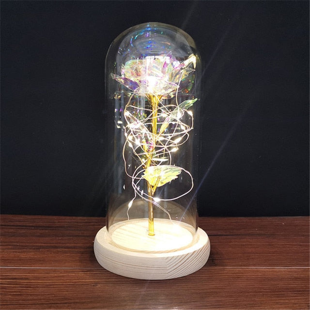 Home1992™ LED Enchanted Galaxy Rose