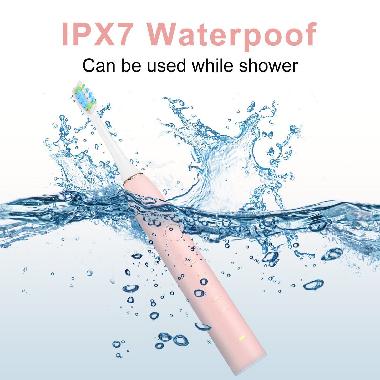 Home1992™ Electric Toothbrush IPX7 Replacement Heads Set